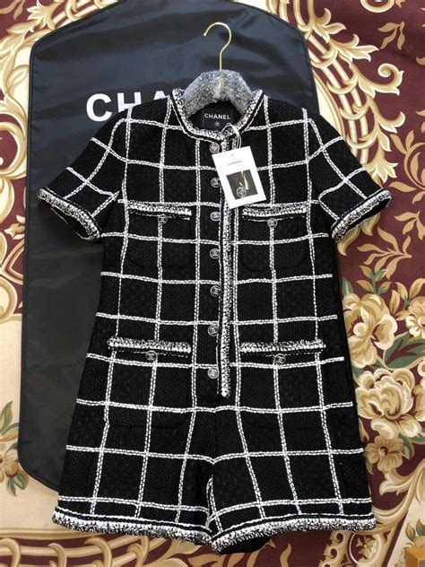 chanel kids shorts|chanel short jumpsuit.